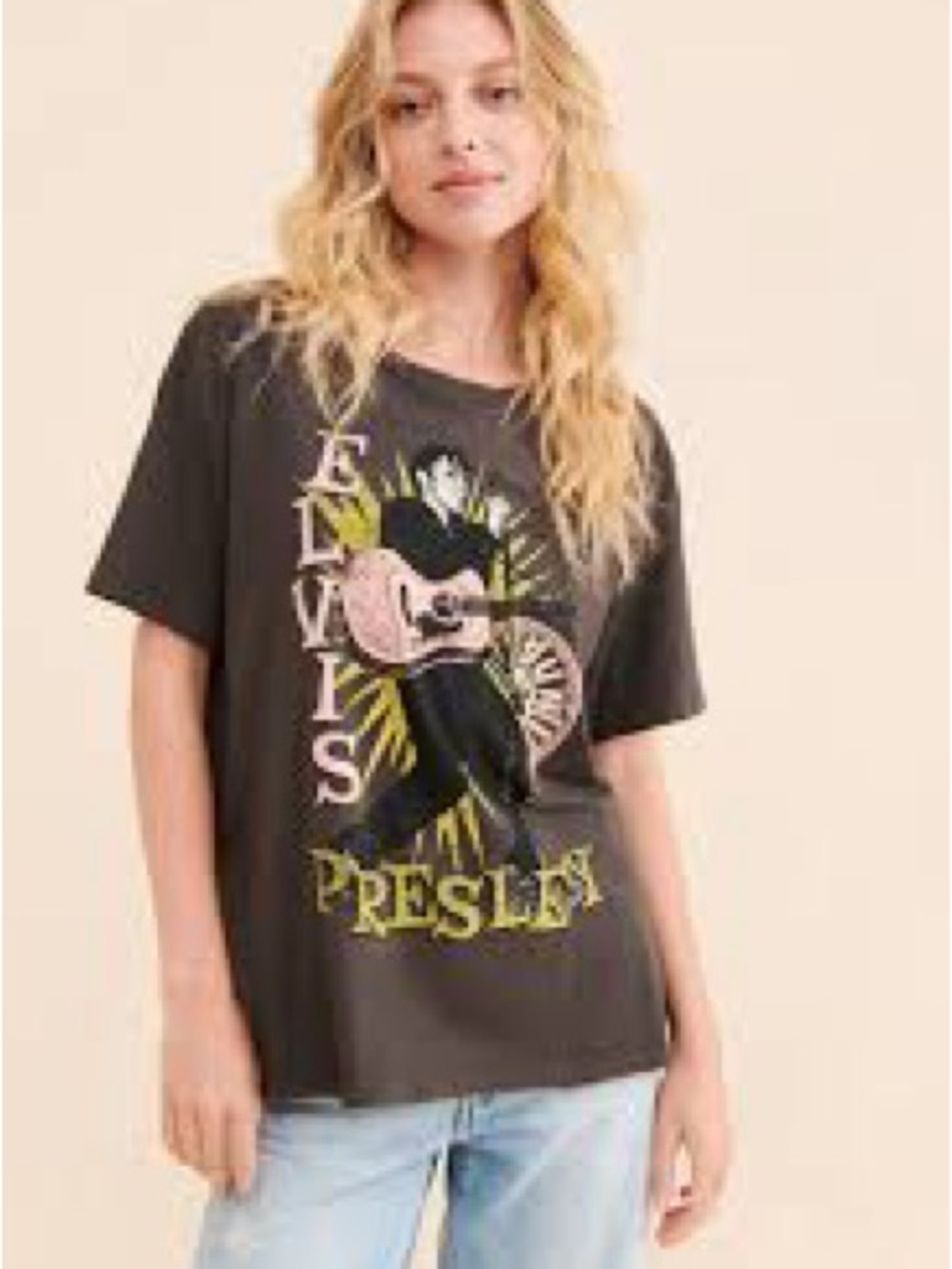 Daydreamer Elvis Presley Sun Records "Broke The Rules" T-Shirt Size Large